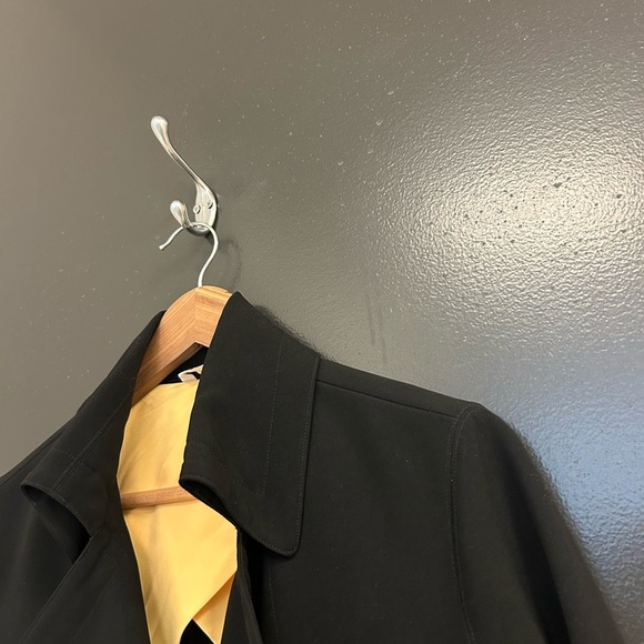 Charlotte Sosken sz.M (2) EUC Black Duster trench coat classic in new condition - Picture 6 of 15